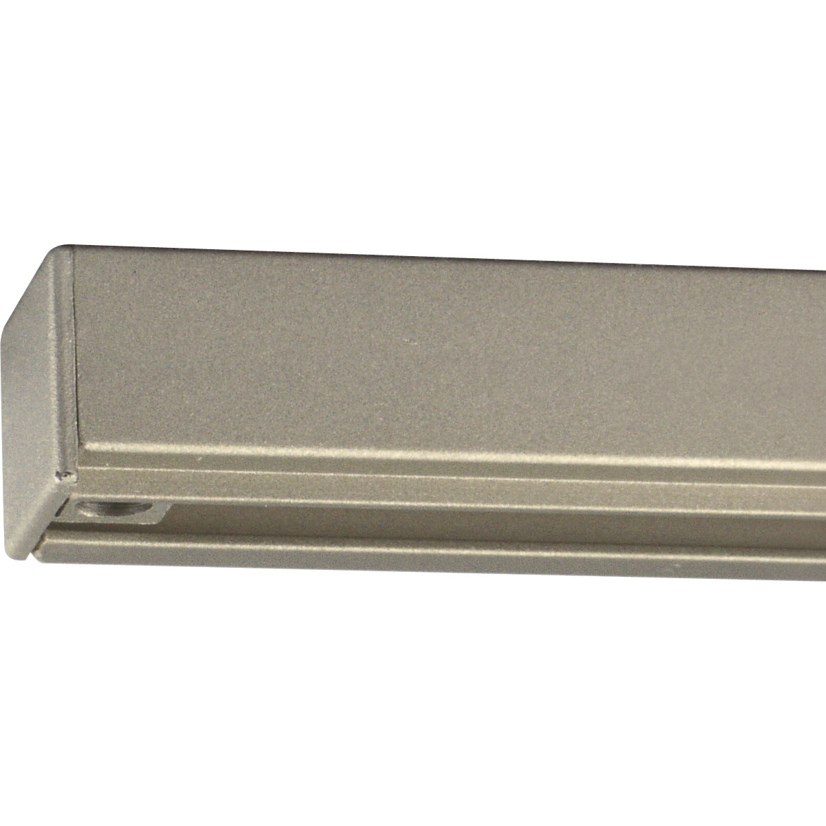 Alpha Trak sections are extruded aluminum with positive contact, can be cut. Designed for 120-volt supply with 20 amp capacity. All 4' track sections include one dead end and mounting hardware. Brushed Nickel finish.