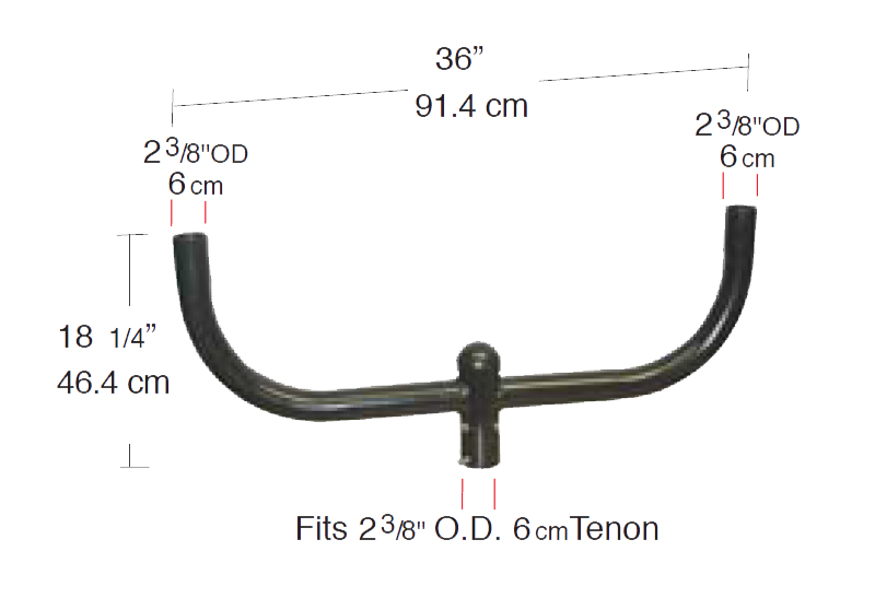 Bracket Bullhorn Two light