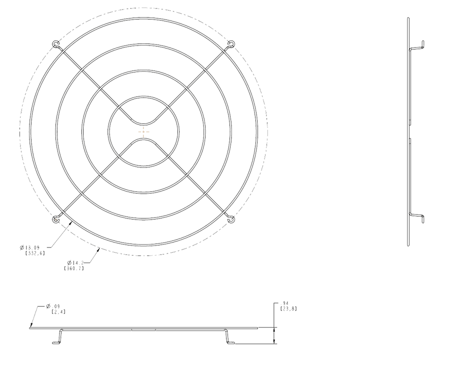 Guard Wire Highbay 78W, LED Stainless Steel Screws