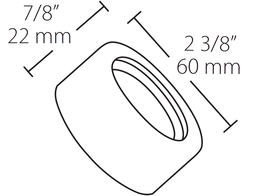 Narrow,Spot Hood Lfled8 reflector Kit 8W, LED Lens Verde Gr