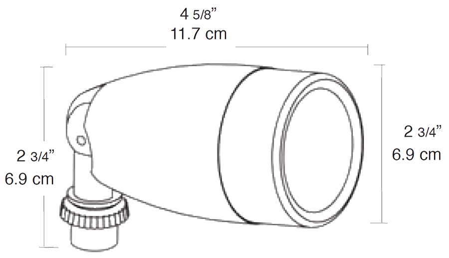 Flood, 150W,Par38 Or Par20 Max, Black