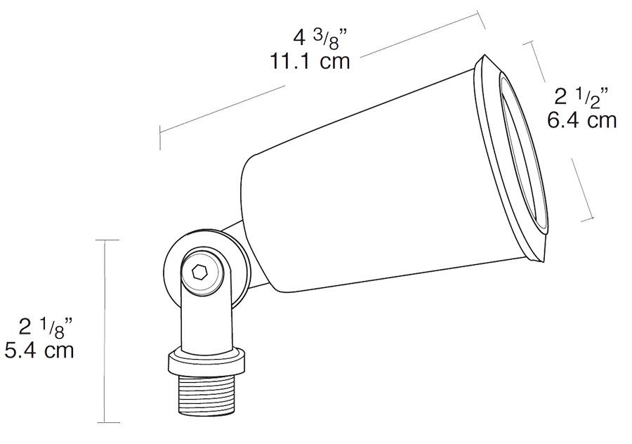 Flood with Molded Gasket 150W,Par38 Max, Bronze