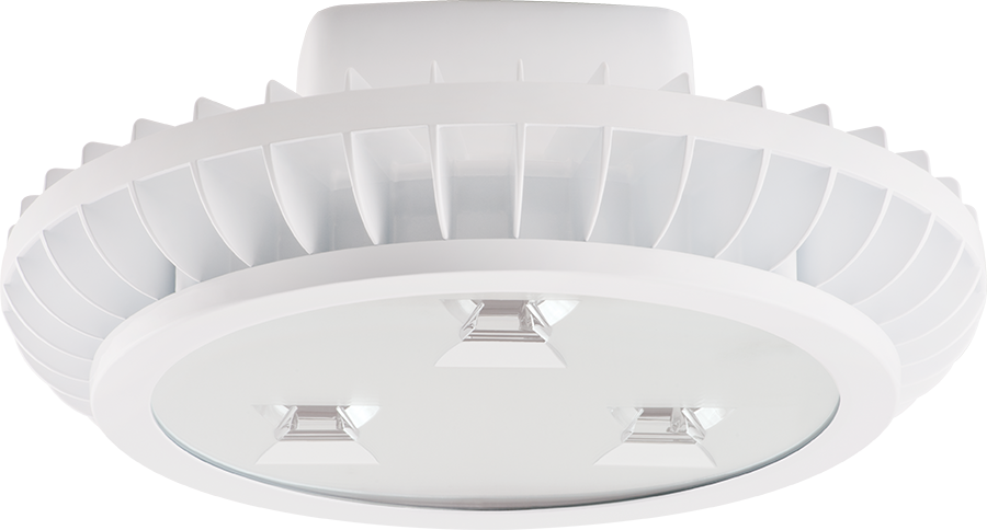 Highbay AISLED 78W, 5000k, LED 3X26W,with Hook & Cord, White