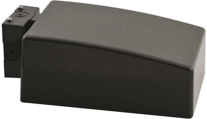 Aj Area Light 150W,Mh Psqt HPF Pulse St Flat Wall mount,+ 277V photocell, Bronze