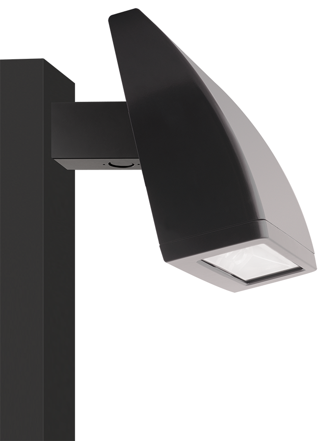 Area Light 104W, 3000k, LED 120V/ 277V Twistlock Photocell, Bronze