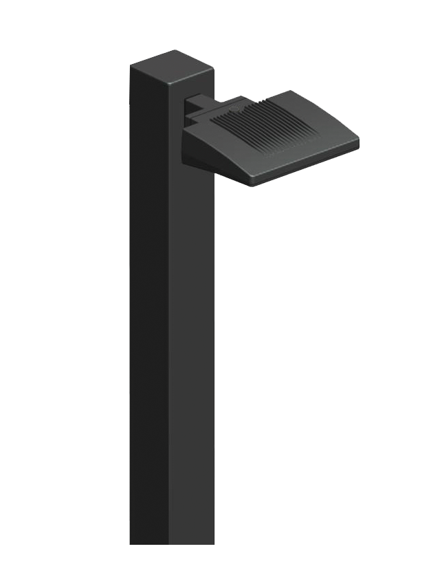 LED Area Light 26W, 5000k, LED with Square Pole Mount Adaptor, Bronze