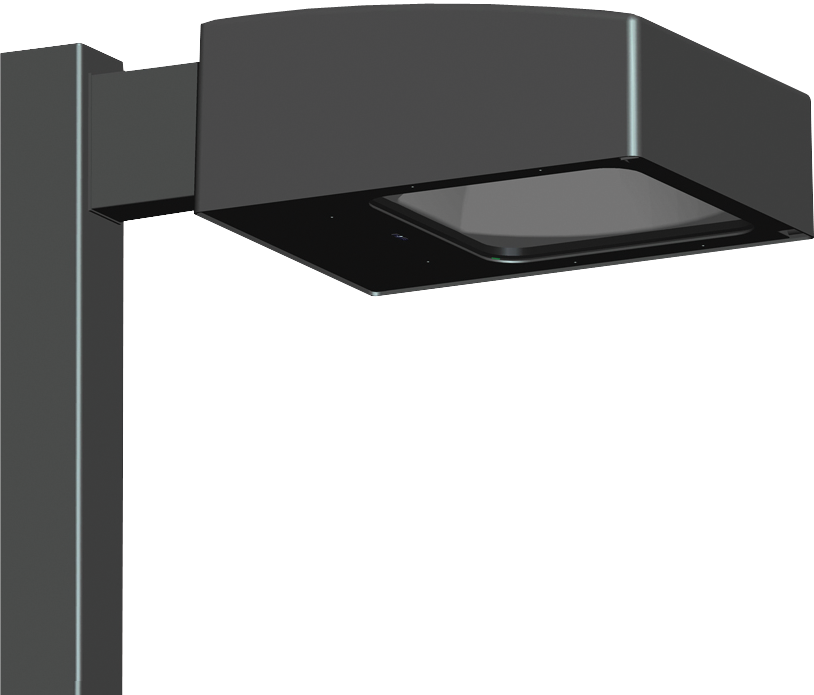 Alx Deluxe Area light 400W,Hps Qt 8 Inch Arm with 120V Photocell