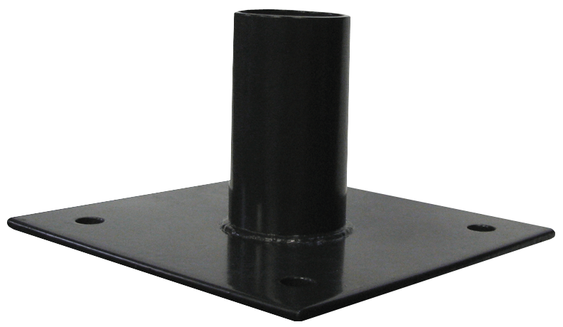 Bracket Ground Surface Mount 2 3/8 Inch Tenon For Slipfitters