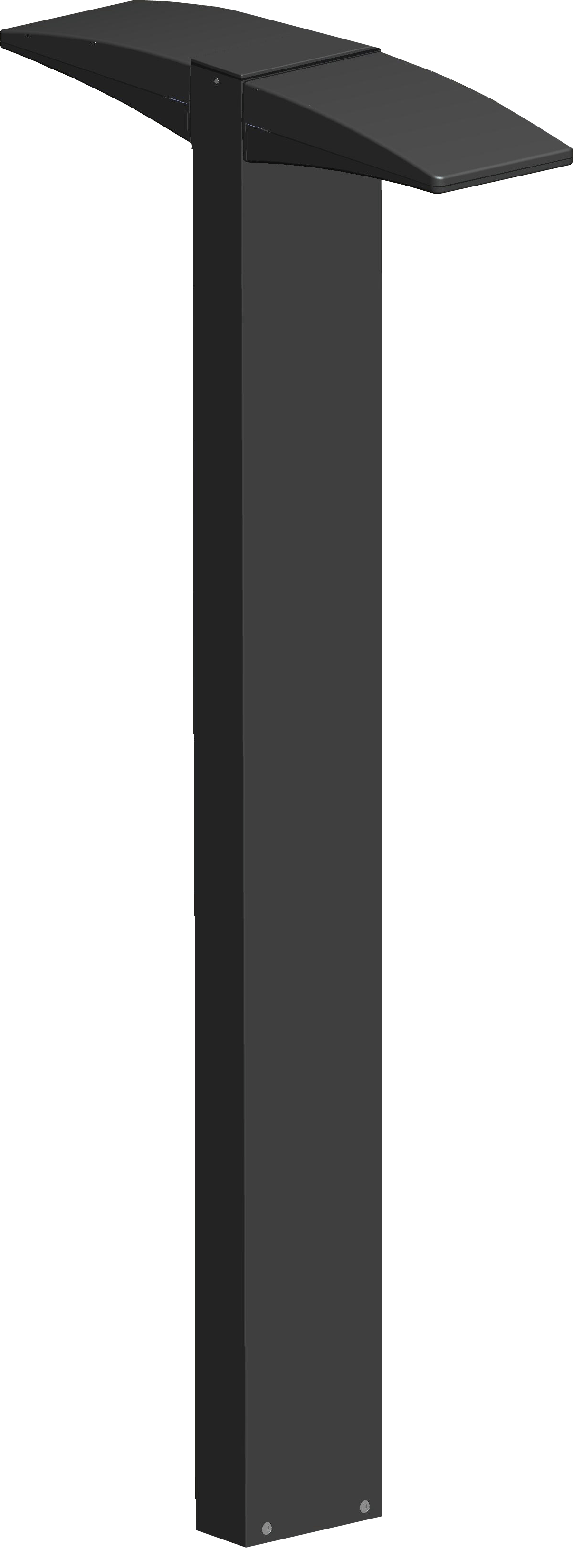 LED Bollard 42 Inch 2 X 13W, 3000k, LED, Bronze