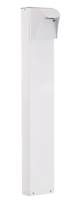 LED Bollard 36 Inch 5W, 5000k with Square SLED, White