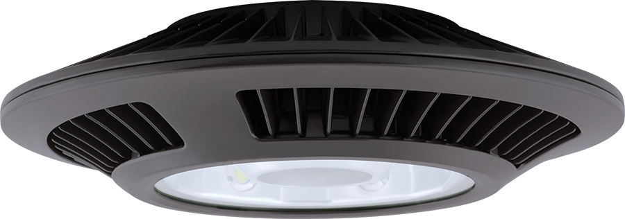 Ceiling 78W, 5000k, LED With, Clear Lens, Bronze