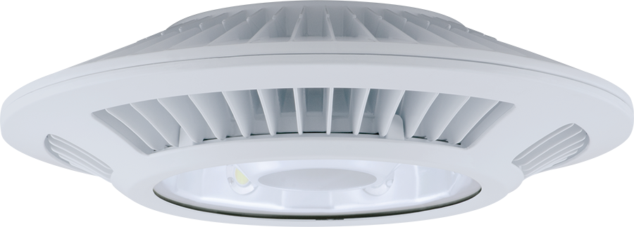 Ceiling 52W, 5000k, LED With, Clear Lens, White