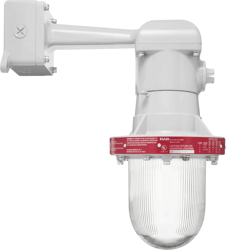 Explosionproof Incan Bracket with O Guard 4 Hubs 3/4 Inch