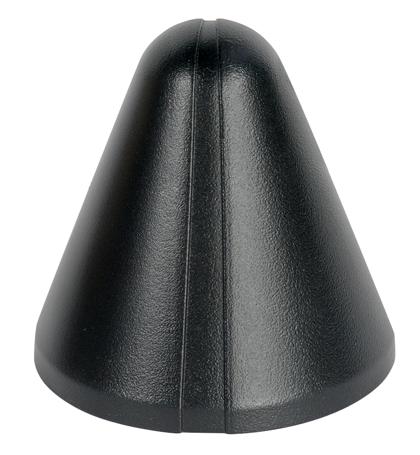 Fern Deck Light 6W,12V Ac, 2700k, LED Textu, Red, Black