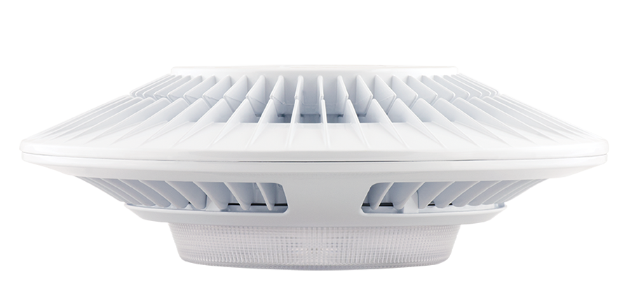 Garage Ceiling 78W, 5000k, LED with Prismatic Lens Bilevel, White