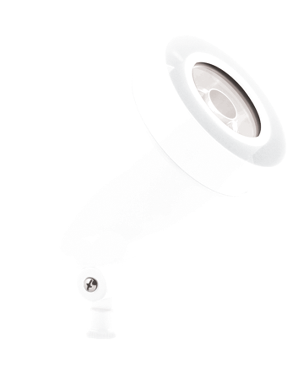 LFlood, 13W, 3000k, LED Spot Bullet With Hood & Lens, White