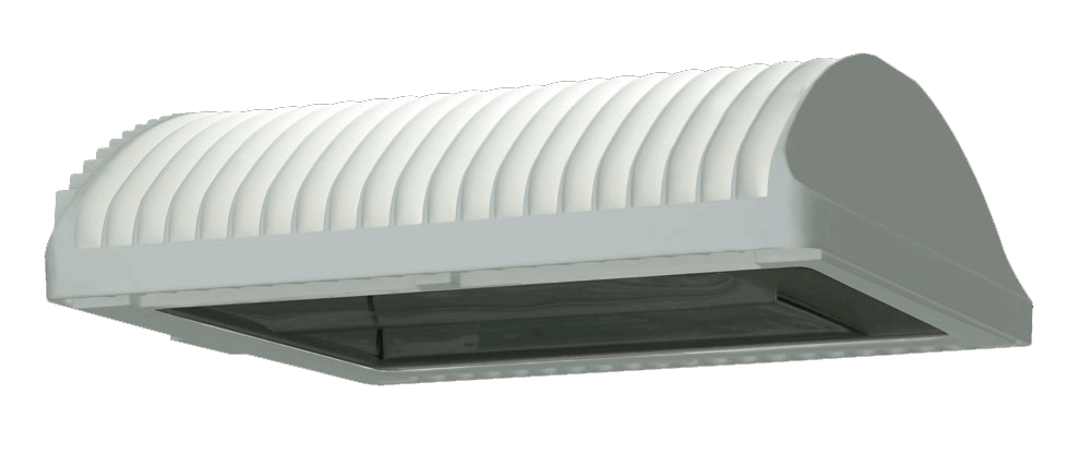 ALED 150W Type II 8 Inch Pole Arm, 5000k, LED with 277V Swivel Photocell, White