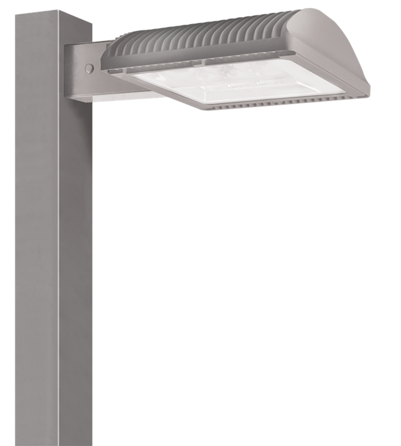 ALED 50W, Type IV 8 Inch Pole Arm, 4000k, LED 480V Twistlock Photocell Gray