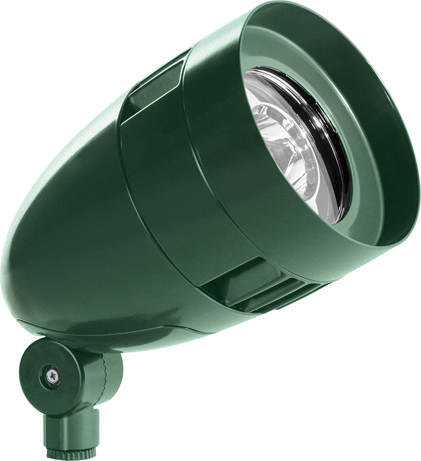 LFlood, 26W, 5000k, LED 480V with Flood, Reflector HbLED Verde Gr