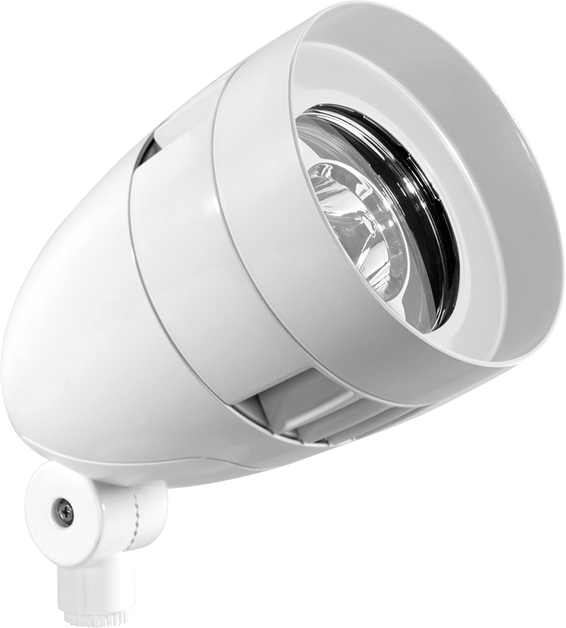 LFlood, 26W, 3000k, LED 480V with Flood, Reflector HbLED, White