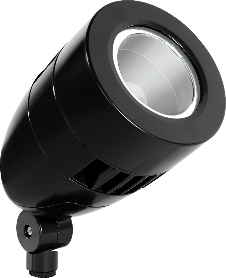 LFlood, 26W, 3000k, LED with Narrow,Reflector HbLED, Black