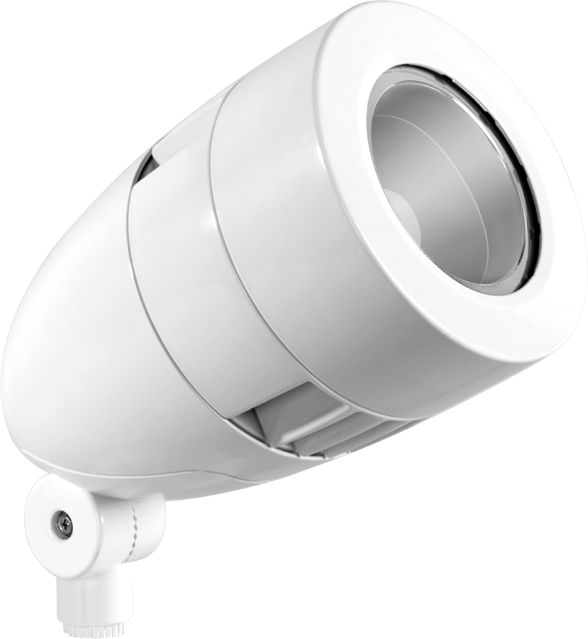 LFlood, 26W, 3000k, LED 480V with Narrow,Reflector HbLED, White