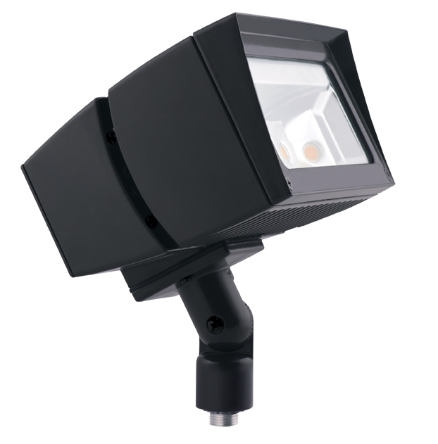 RAB FFLED80N/D10/PC FUTURE FLOOD 80W 7X6 120V PC NEUTRAL LED ARM DIM BZ