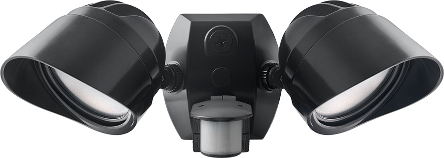 Product image for Rab Lighting SMSBULLET2X12NA 2 x 12 W 120 Volt 14-1/2 x 6 Inch Neutral Bronze Die-Cast Aluminum LED Floodlight Fixture