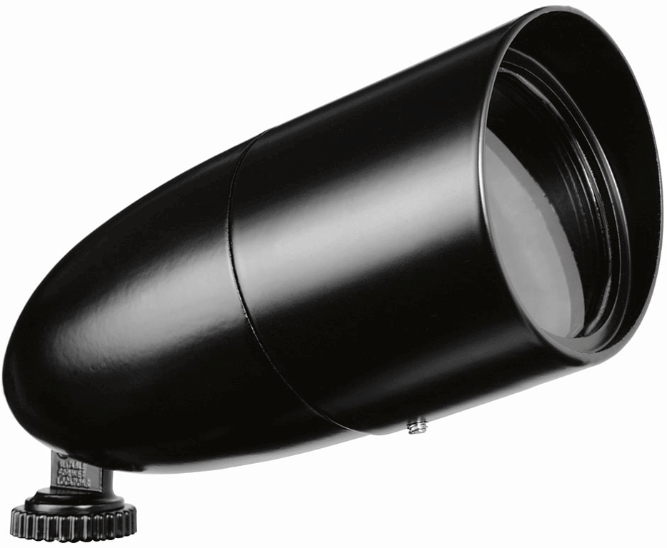 Flood, Sleek 16 Low,Voltage 50W,Mr16, Black