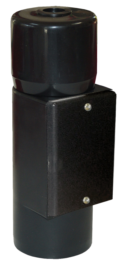 Mp Adaptor with Blank Plate with Cap, Black