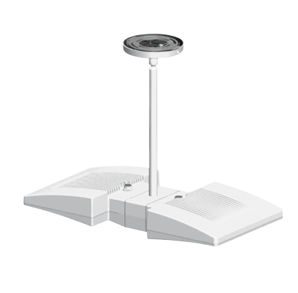 LED Pendant 2 X 26W, 5000k, LED, White