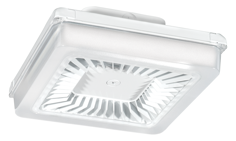 Porto 14 inch, 30W, 3000k, LED 120 277V, Dimmable, polycarbonate Lens, White