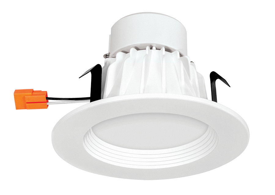 Retrofit Downlight 4 Inch Round 11W, LED, 2700k, White