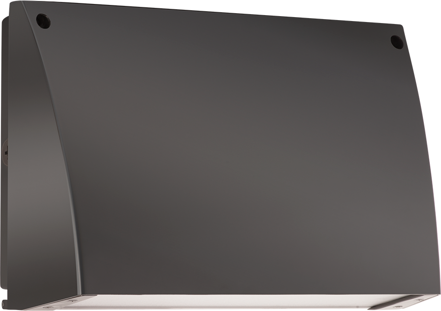 Slim Wallpack 62W, 3000k, LED 277V Swivel Photocell, Bronze Wp3