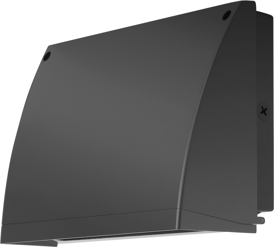 Slim Wallpack 57W,Full Cutoff, 5000k, LED 277V Swivel Photocell, Bronze Wp2