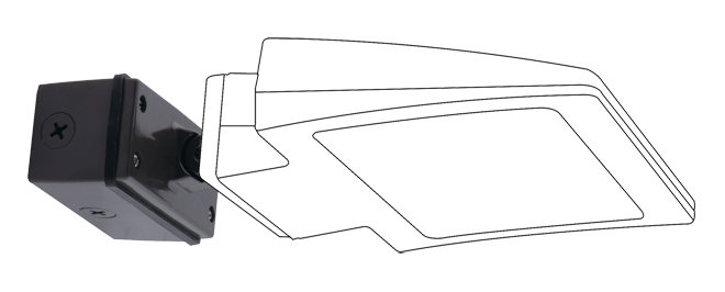 Swivel 30 Degrees For Lpack, Bronze