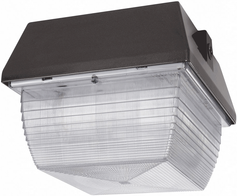 RAB!! VAN3HH70QT VANDALPROOF 70W METAL HALIDE CEILING FIXTURE QUADTAP BRONZE FINISH LAMP INCL