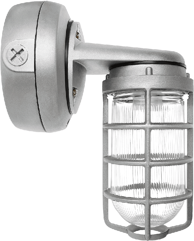 Vp CFL Bracket 32W,Qt 3/4 With Glass Globe Cast Gd