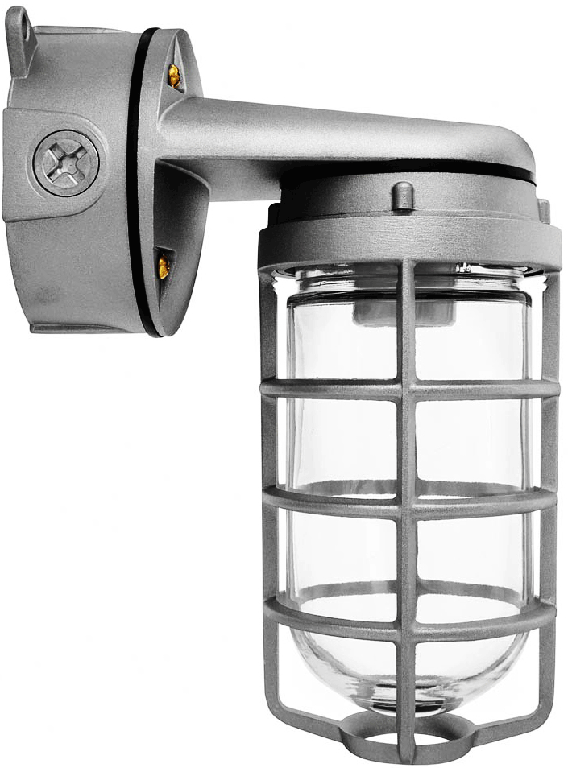 RAB VXBR200DG 1/2 KO WALL MOUNT VAPOR LIGHT