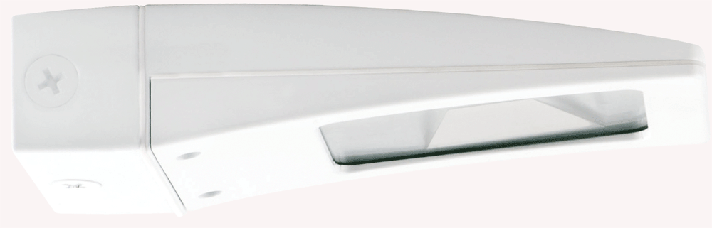 Lpack LED Wallpack 10W, 5000k, Junction Box, White
