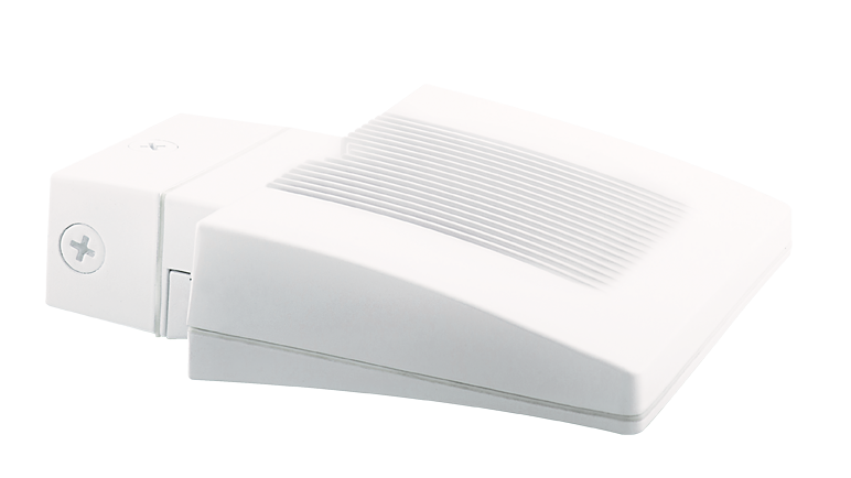 Lpack Wallpack 26W, 5000k, LED with Backplate & Junc Box, White