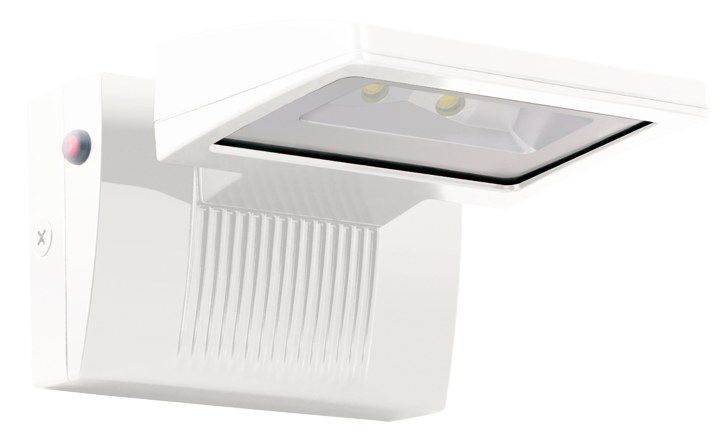 Lbackup WpLED 26W, 3000k, LED Cold  Battery back-up 120V/ 277V, White