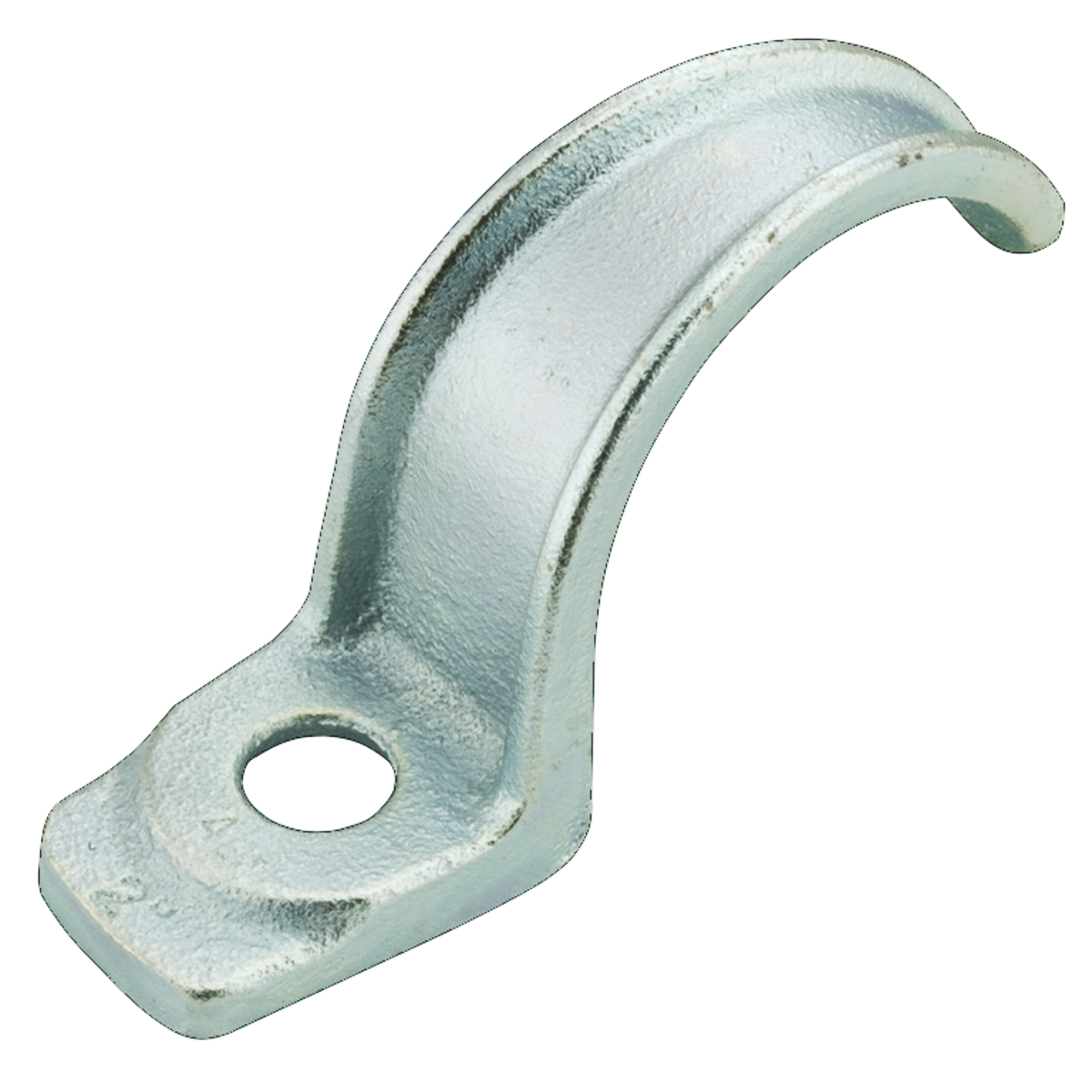 Product image for Raco 1310 2-1/2" Rigid/IMC 1-Hole Strap, Malleable Iron