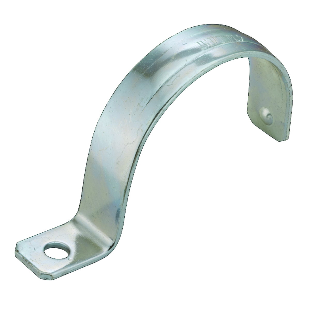 One Hole Push-on Straps Stamped Steel, 4 In. Trade Size