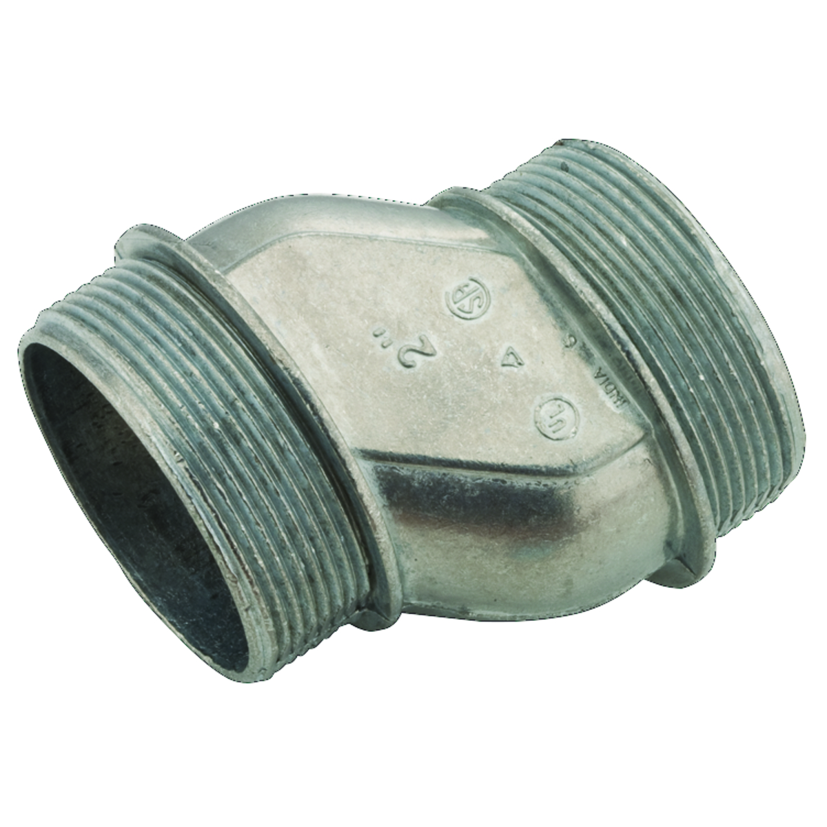 Raco 1458 2" Offset Conduit Nipple, Die Cast Zinc Independent Electric