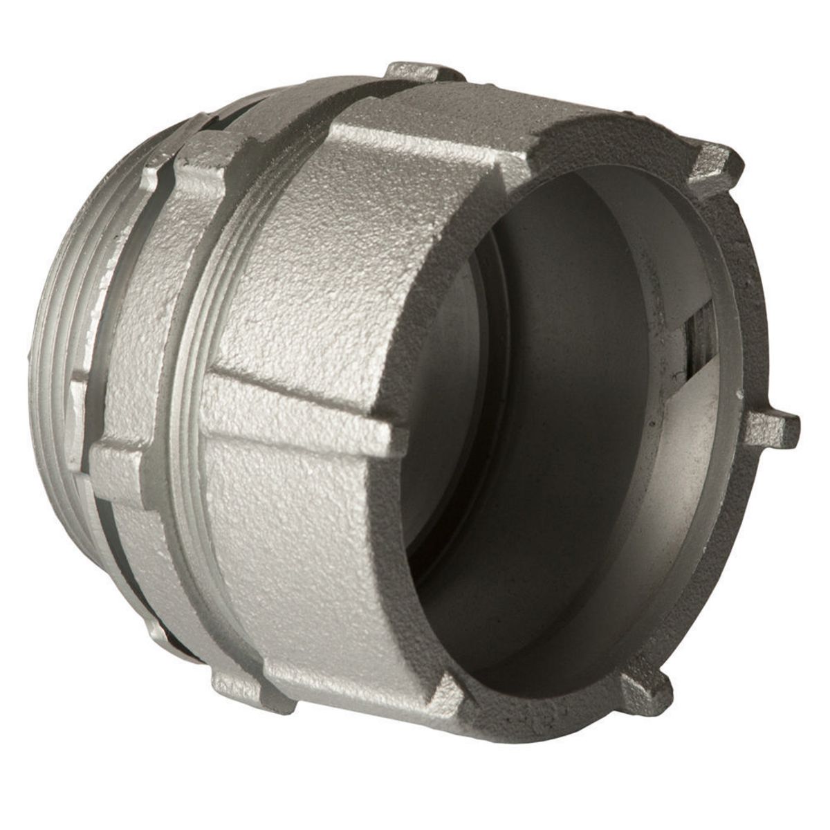 Compression Connectors Steel/Malleable Iron, 3 In. Trade Size