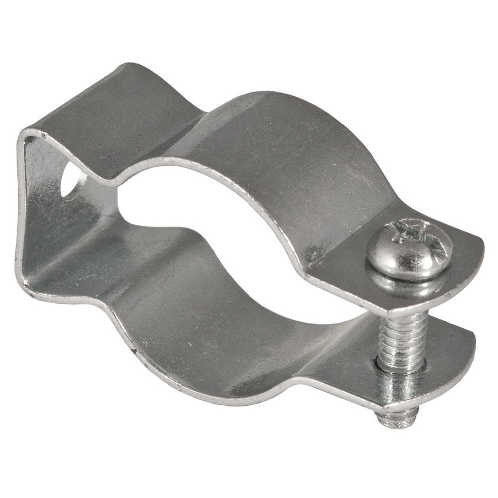 Conduit Hangers with Threaded Hole, Steel, 2-1/2 Trade Size, 1-1/4 In.EMT
