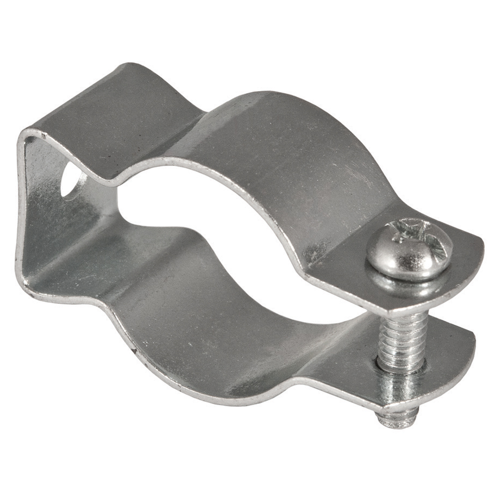 Conduit Hangers with Threaded Hole, Steel, 2 Trade Size, 1 In. Rigid&IMC, 1 In. EMT
