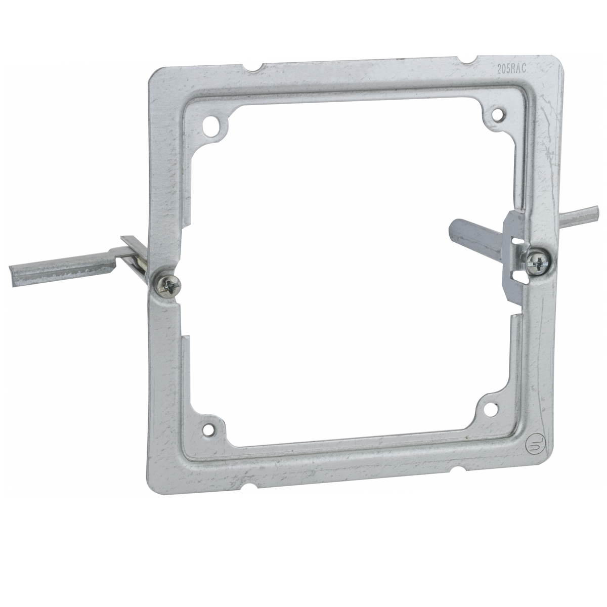 Old Work, 4 In. Sq. Box Mounting of Life Safety Support, Life SafetySteel Wall Box Mounting Brackets