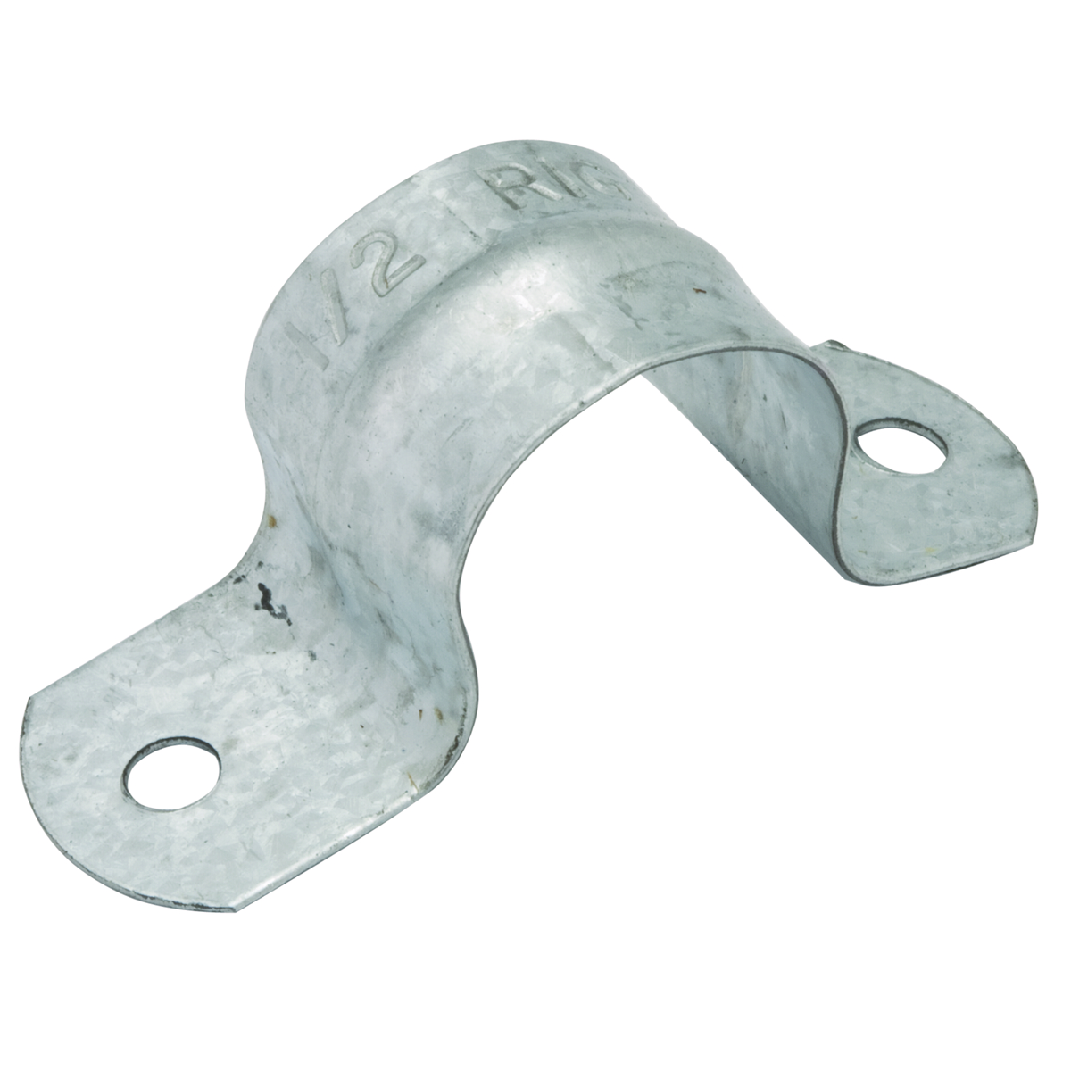 Two Hole Straps Stamped Steel, 5 In. Trade Size